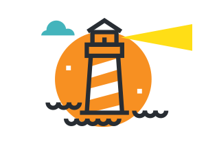 lighthouse graphic