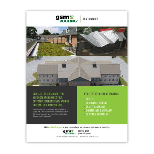 GSM Roofing Product Sheet