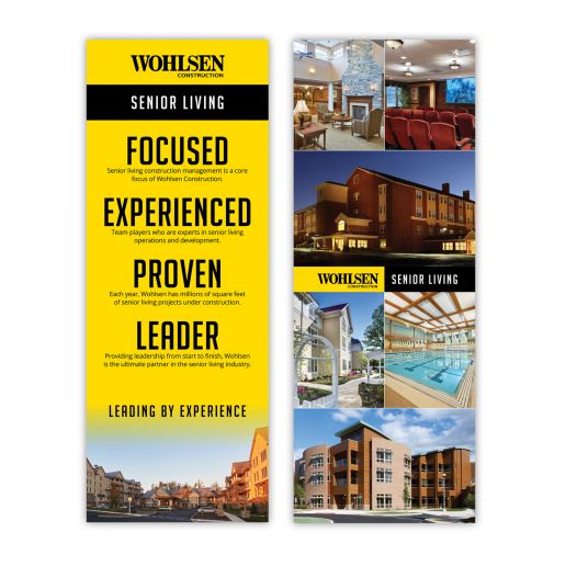 Wohlsen Construction Trade Show Banners