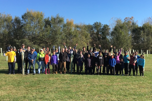 Volunteer group photo